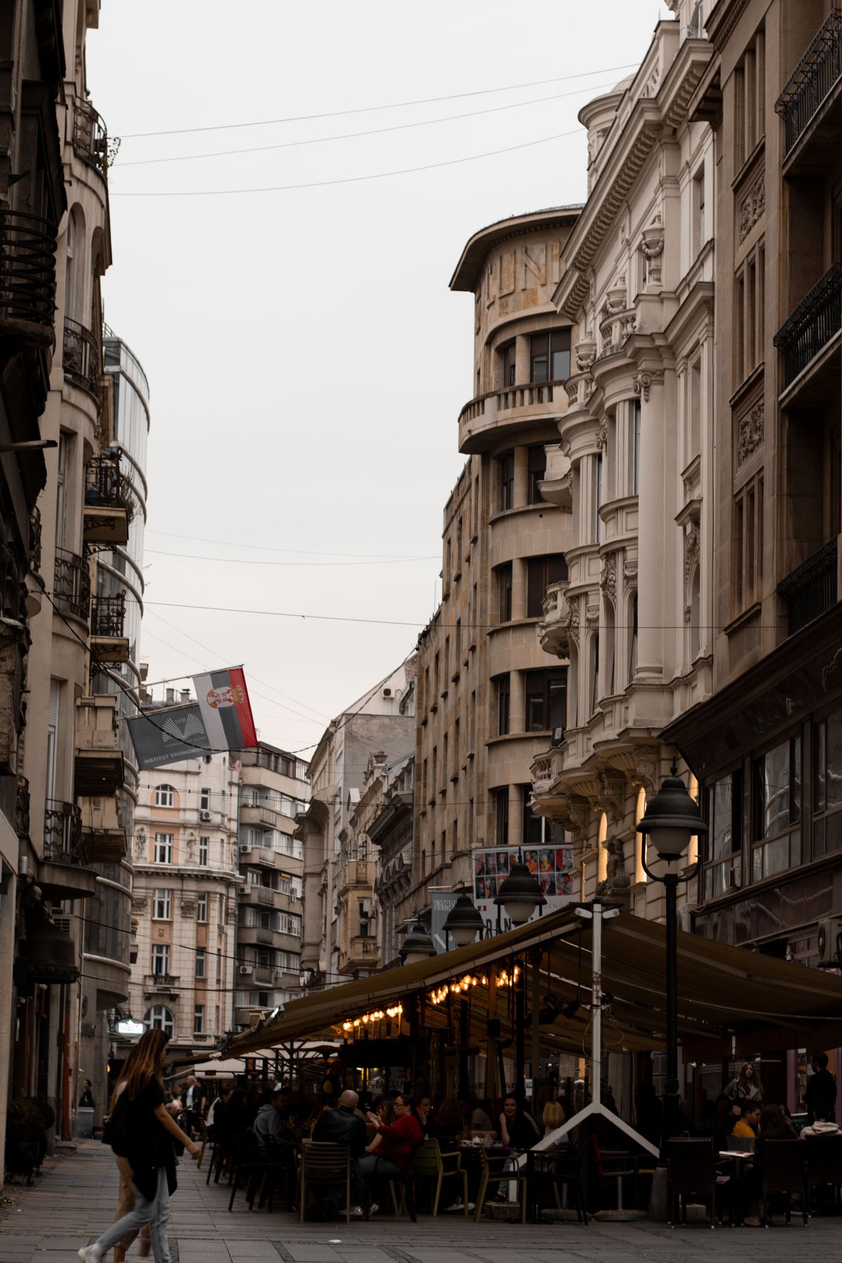 Safety and street life in Belgrade