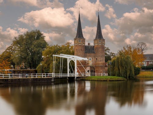 Small East Gate Bridge in Delft