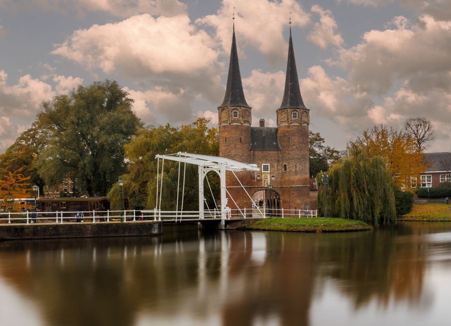 Delft, Netherlands — skyline and landmarks · stay connected with a Delft eSIM from My Holiday SIM