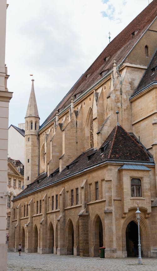 Side of the Minoritenkirche, Vienna, Austria