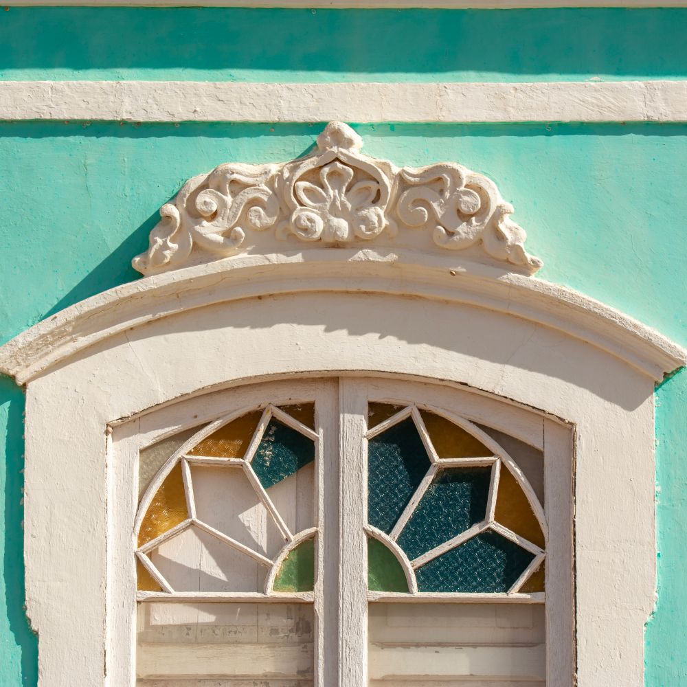 uPVC Spraying in Bulls Cross — careful masking before painting begins