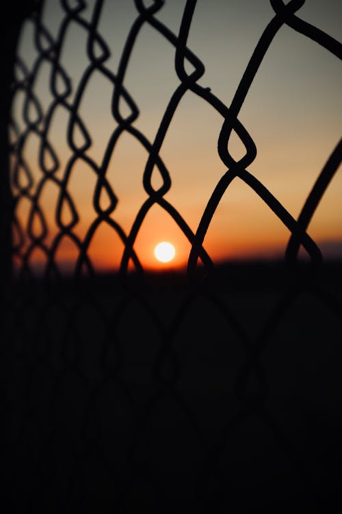 Free stock photo of sunset