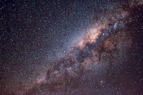 Free Photo of the Milky Way and Star Field  Stock Photo