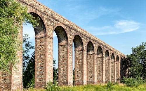 Aqueduct of Nottolini in Lucca in Italy