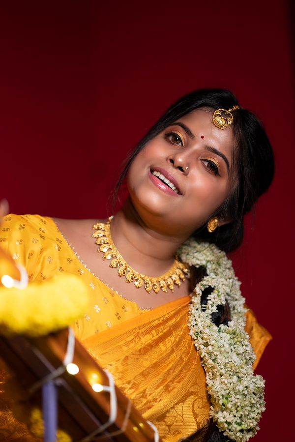 Smiling Woman in Yellow, Traditional Dress · Free Stock Photo