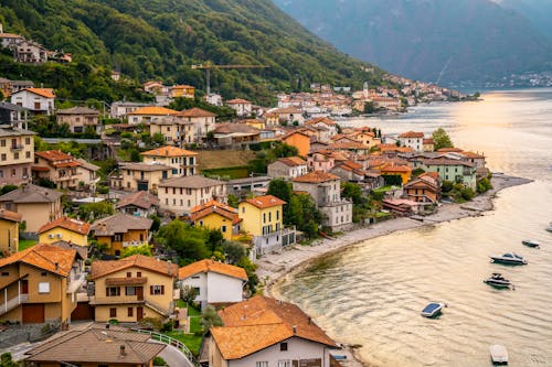 Základová fotografie zdarma na téma bellagio, cestování, čluny