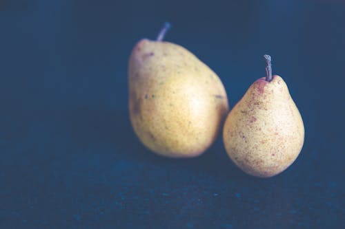 Free Three Yellow and Green Apples Stock Photo