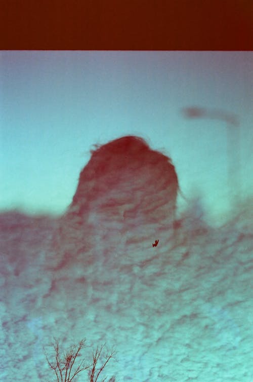 Бесплатное стоковое фото с аналоговая фотография, вертикальный выстрел, двойная экспозиция