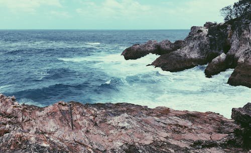 dalga, deniz, deniz manzarası içeren Ücretsiz stok fotoğraf