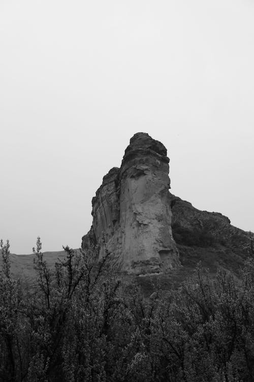 Бесплатное стоковое фото с вертикальный выстрел, долина, камень