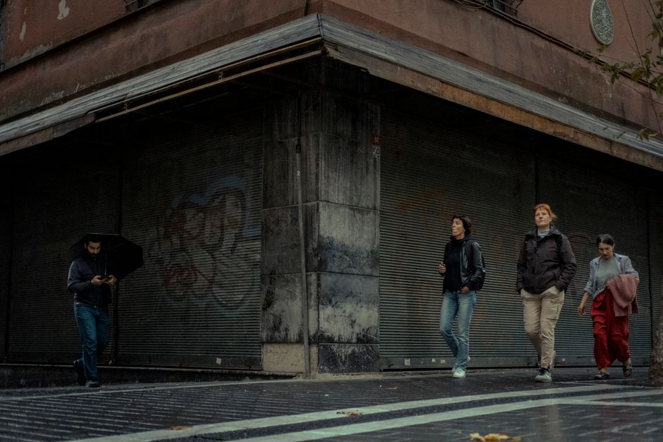 candid street pedestrians
