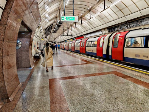 Underground station London England 