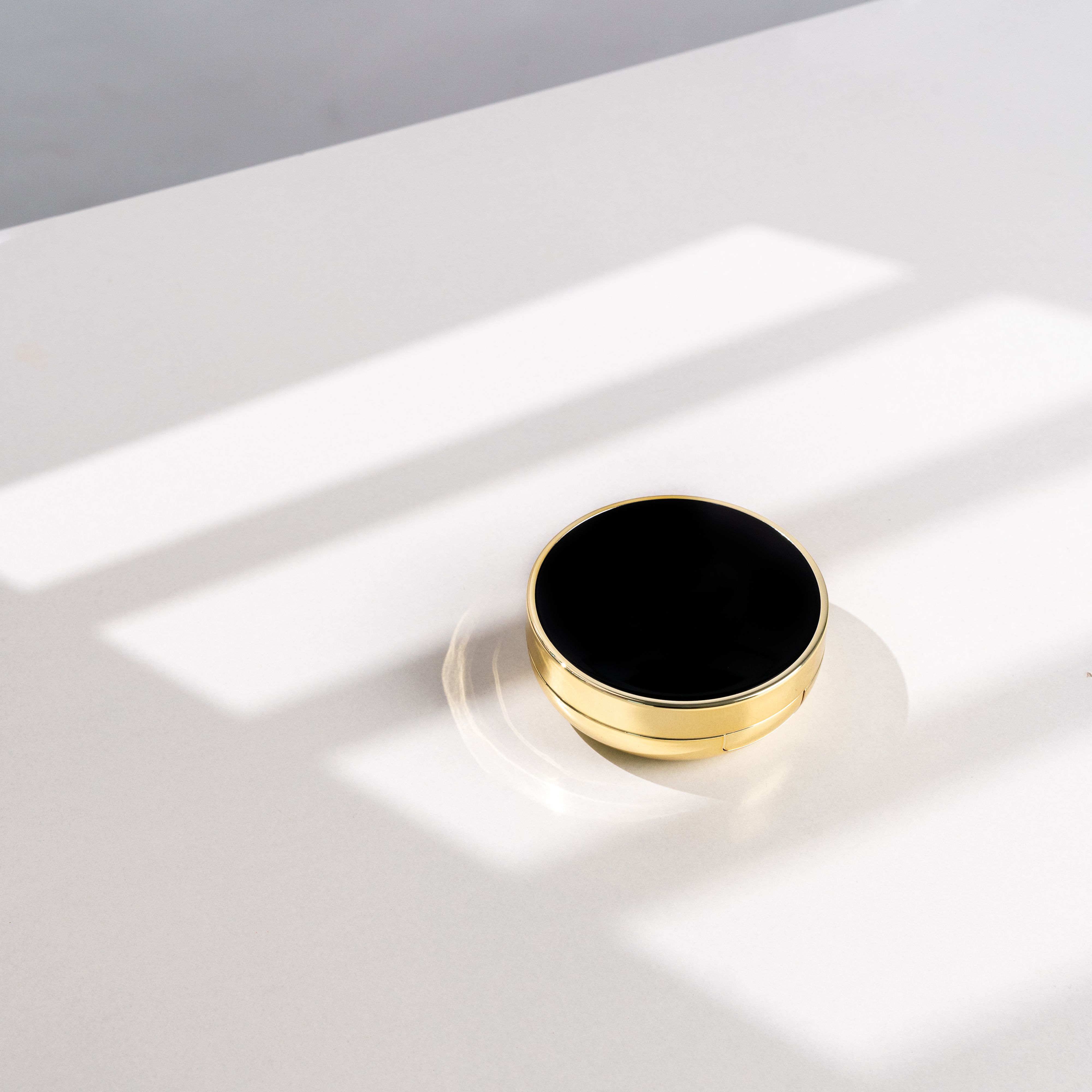Golden Box on Table