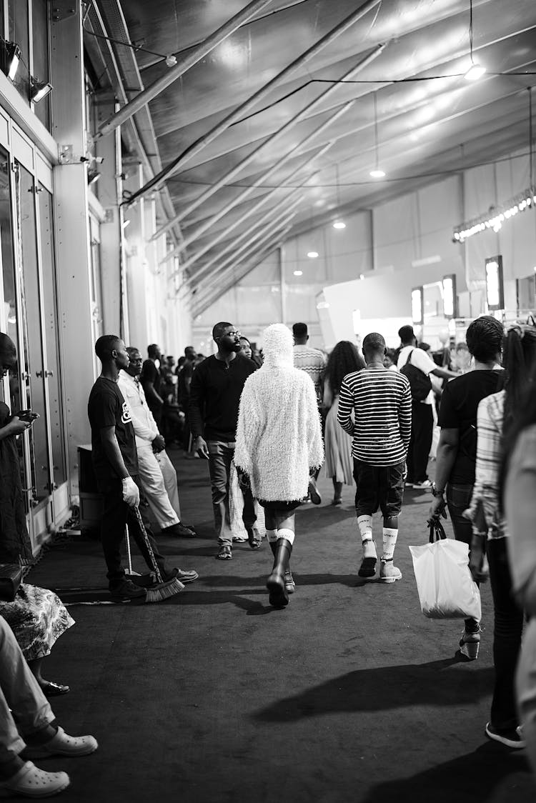 People Waiting At Terminal