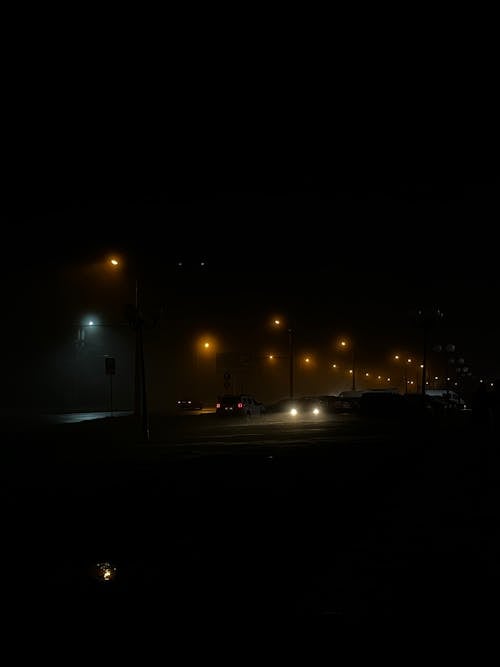 Kostnadsfri bild av bilar, lampor, mörker