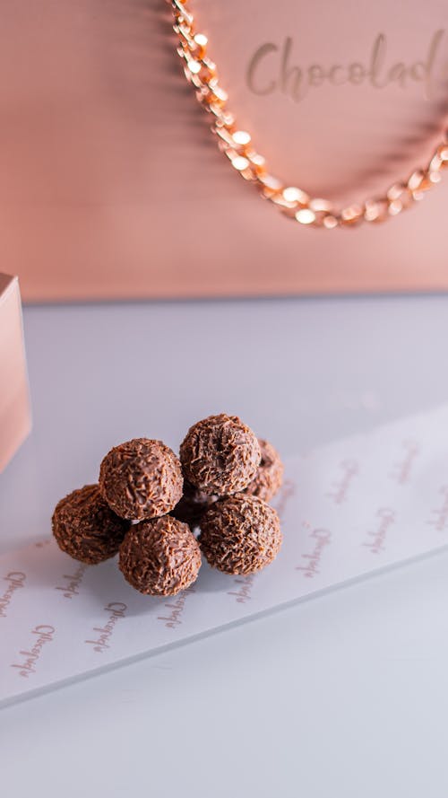 Chocolate Pralines and a Gift Bag 