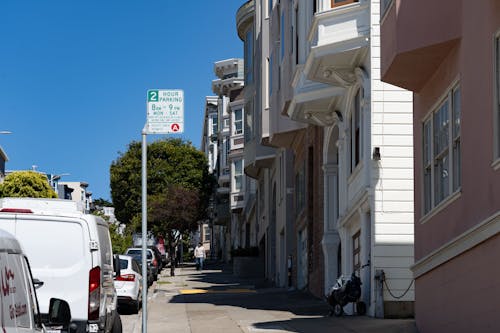 Free stock photo of hill, houses, steep