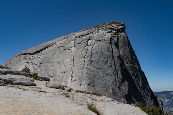 Half Dome rising above Yosemite Valley
