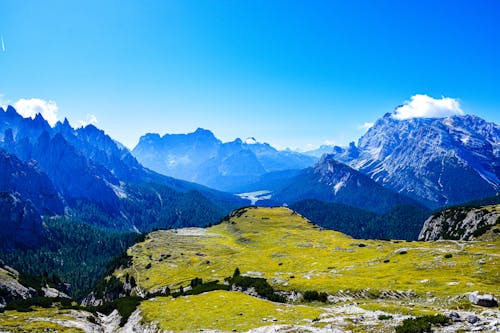 Landscape of Dolomites in Italy