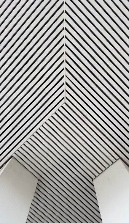 Geometric Pattern on Ceiling · Free Stock Photo