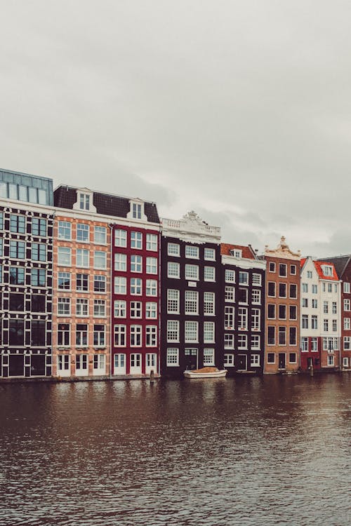 Tenements by the River in Amsterdam