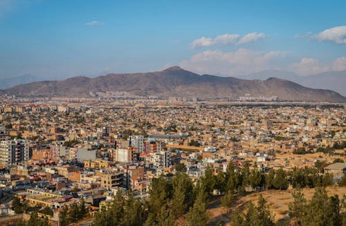 afganistan, ağaçlar, binalar içeren Ücretsiz stok fotoğraf