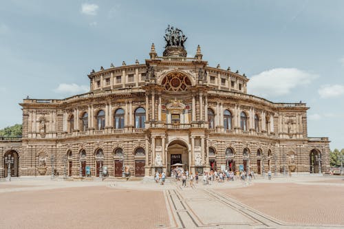 The Semperoper Building, Dresden, Germany