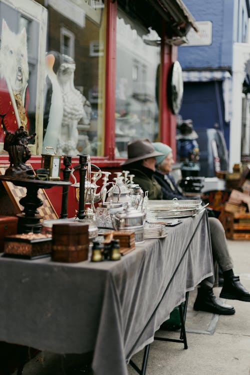 ストリートマーケット, テーブル, バザールの無料の写真素材