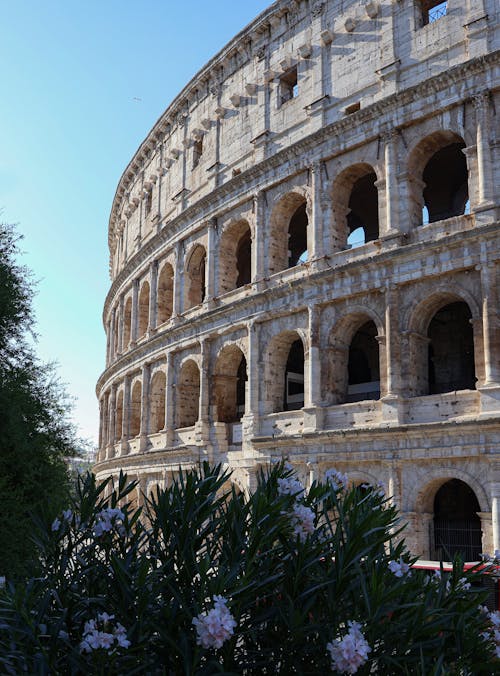 Foto stok gratis Colosseum, itali, landmark lokal