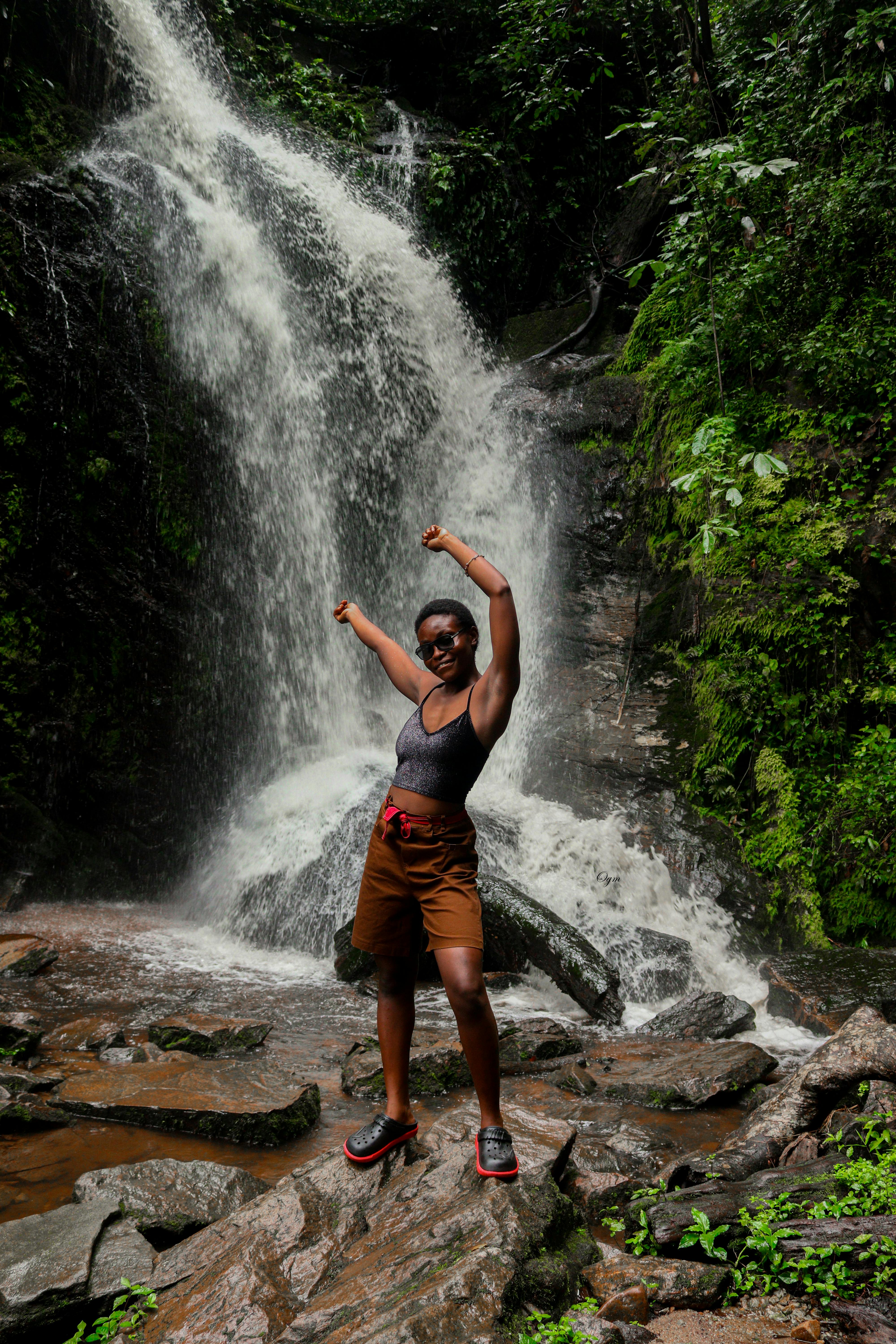Out chasing waterfalls 🌊❤️ #explorepage #explore #waterfall #baliwaterfall  #swimwear #bali #fypage | Instagram