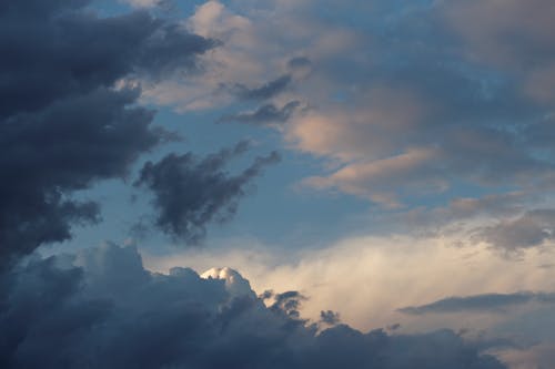 Foto profissional grátis de azul, branco, céu azul