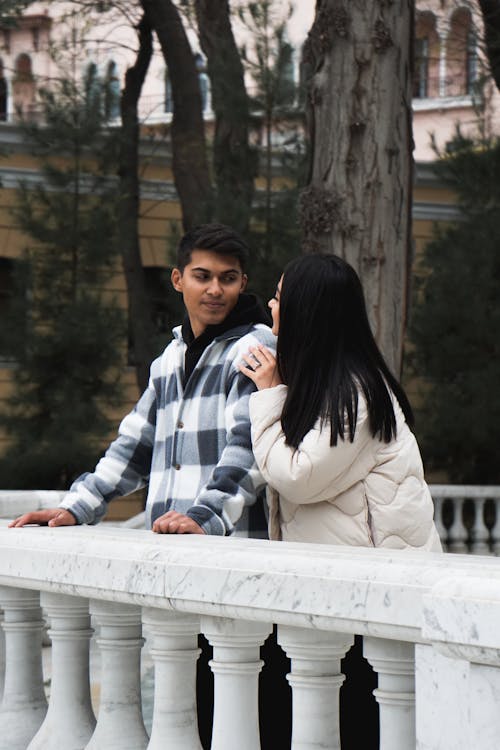 Couple on a Marble Terrace 