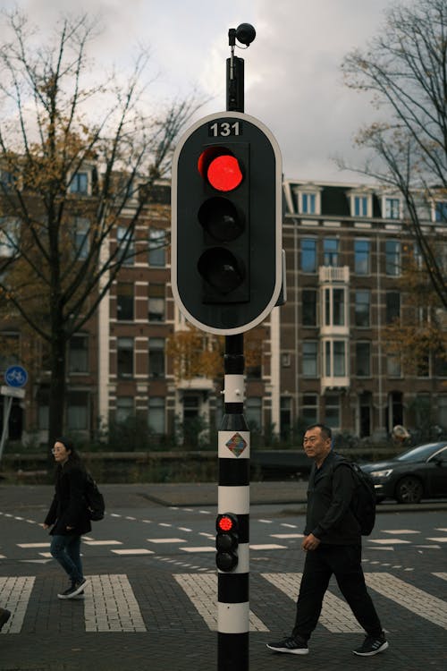 Imagine de stoc gratuită din Amsterdam, peisaj urban, semafor