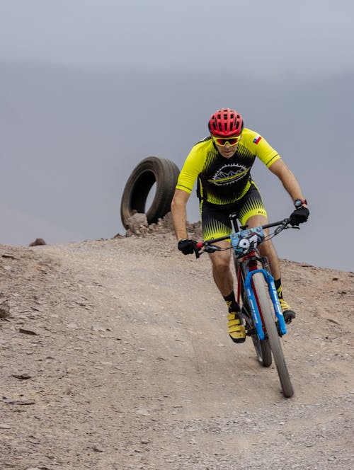 Imagine de stoc gratuită din bicicletă de munte, biciclist, călărie