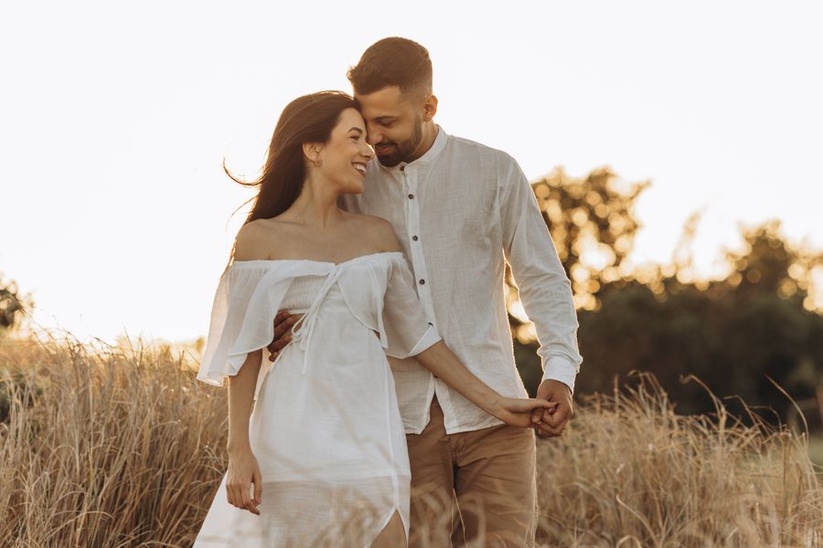 Couple together