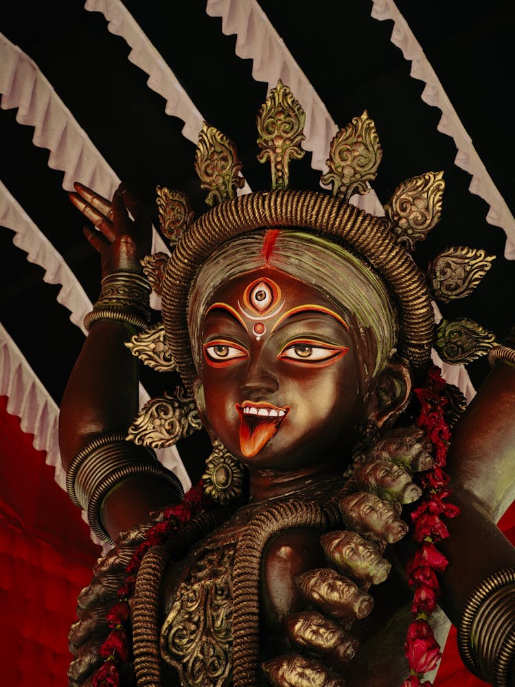 Figure Of Goddess Kali