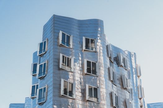 Neuer Zollhof in Dusseldorf, Germany