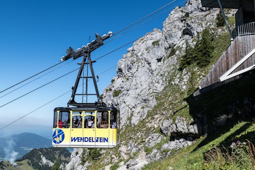 Mountain and Cable Car