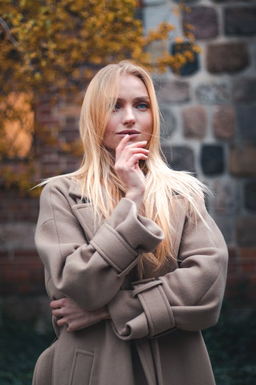 Základová fotografie zdarma na téma blond, elegance, kabát