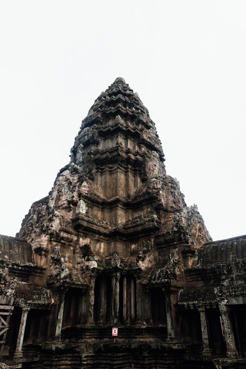 One of the Temples at the Angkor Wat Complex in Cambodia 