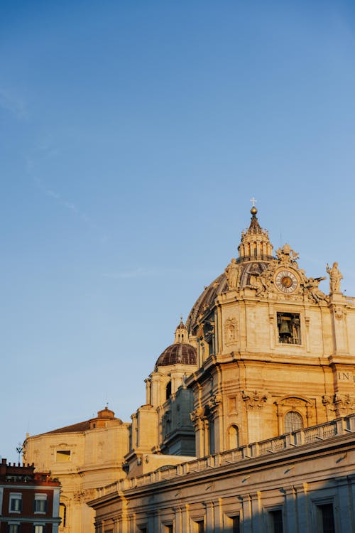 Foto profissional grátis de basílica de são pedro, católico, cidade