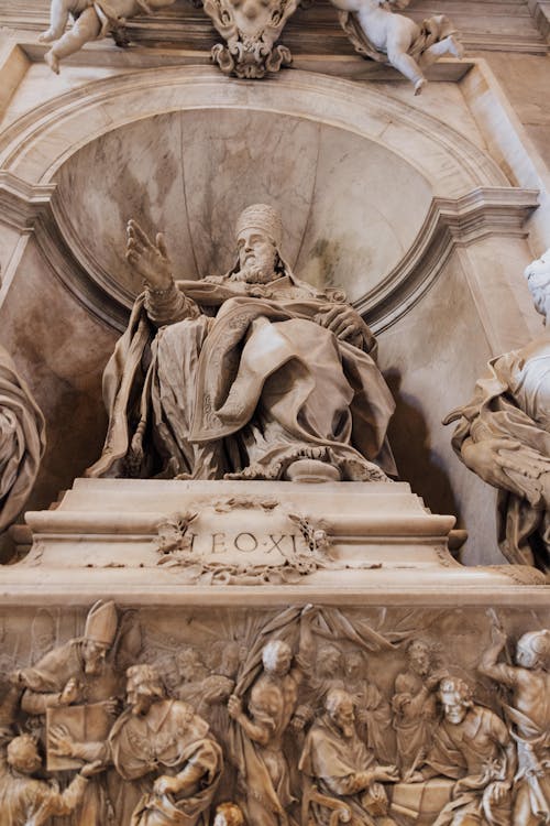 Foto profissional grátis de alessandro algardi, arte religiosa, basílica de são pedro