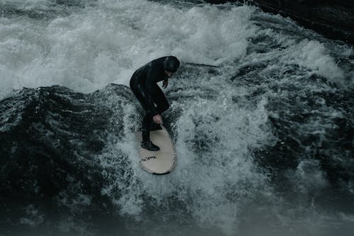 Surfer on Wave