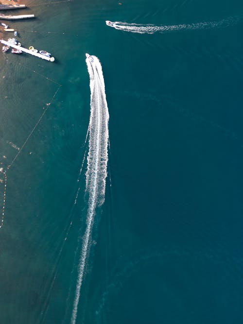 Gratis stockfoto met blauwe zee, dronefoto, luchtfotografie