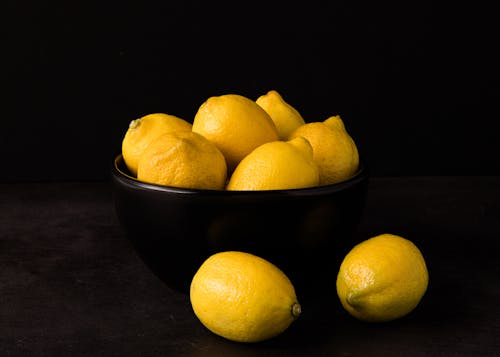 Gratis stockfoto met citroenen, fris, kom