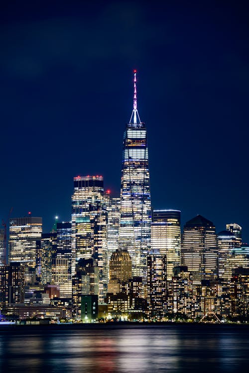 Manhattan Coast at Night