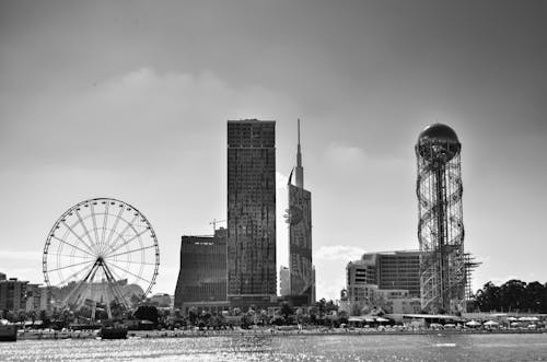 Kostenloses Stock Foto zu alphabetischer turm, batumi, gebäude