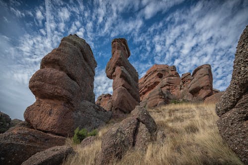 Rock Formations on Hill