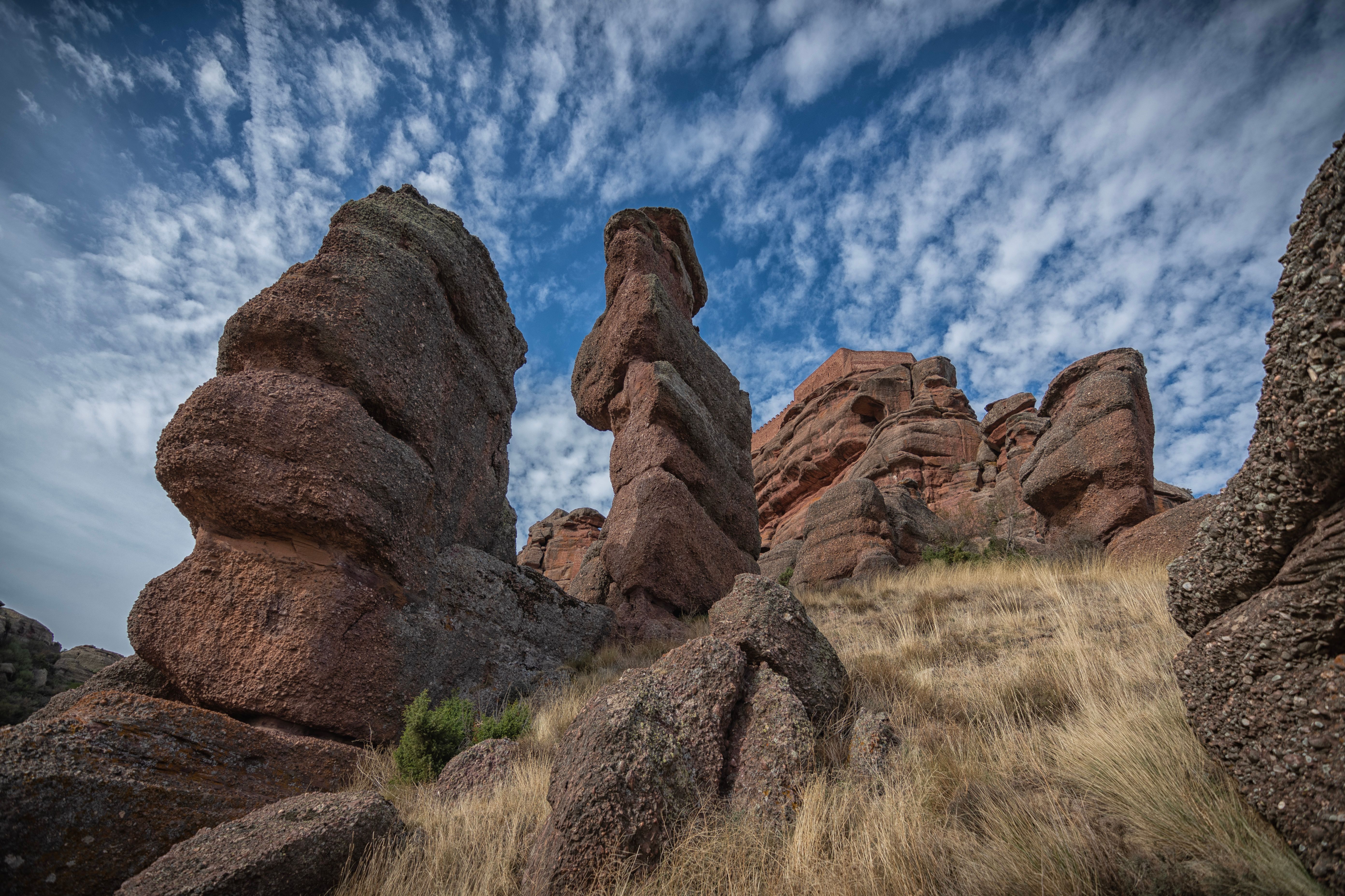 Rock Formations on Hill · Free Stock Photo