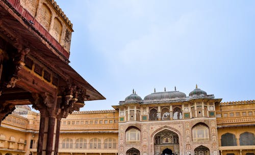 Kostnadsfri bild av amber fort, amer, byggnadsexteriör